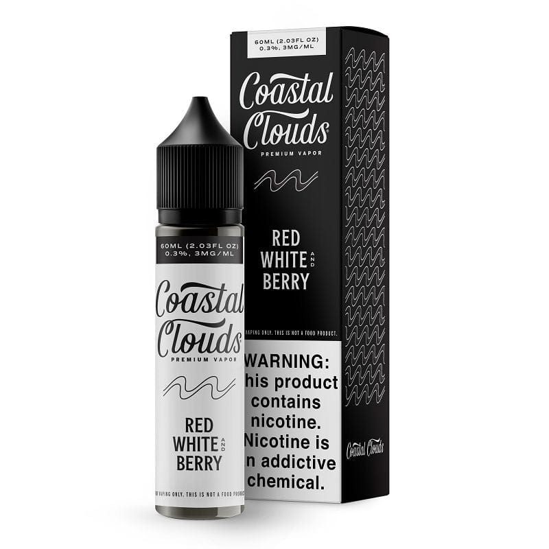 Coastal Clouds Red White Berry Vape Juice 60ml