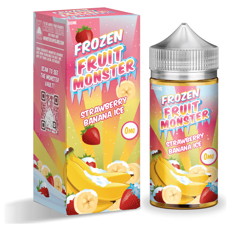 Frozen Fruit Monster Strawberry Banana 100ml Vape Juice