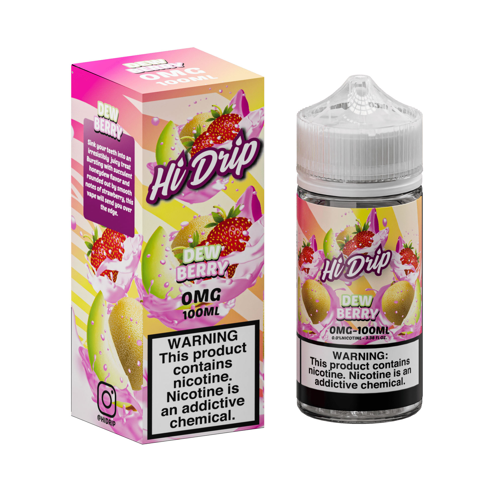 Hi-Drip Dew Berry 100ml Vape Juice (0mg)