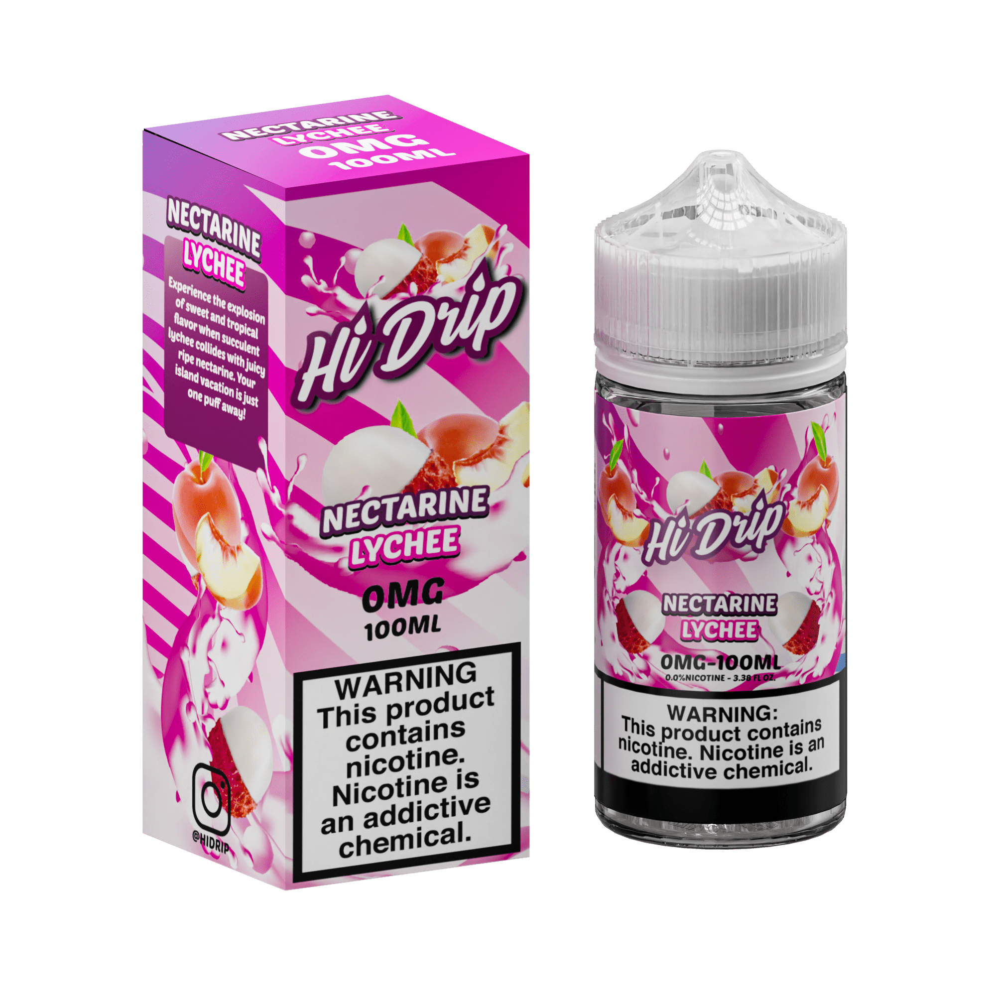 Hi-Drip Nectarine Lychee 100ml Vape Juice