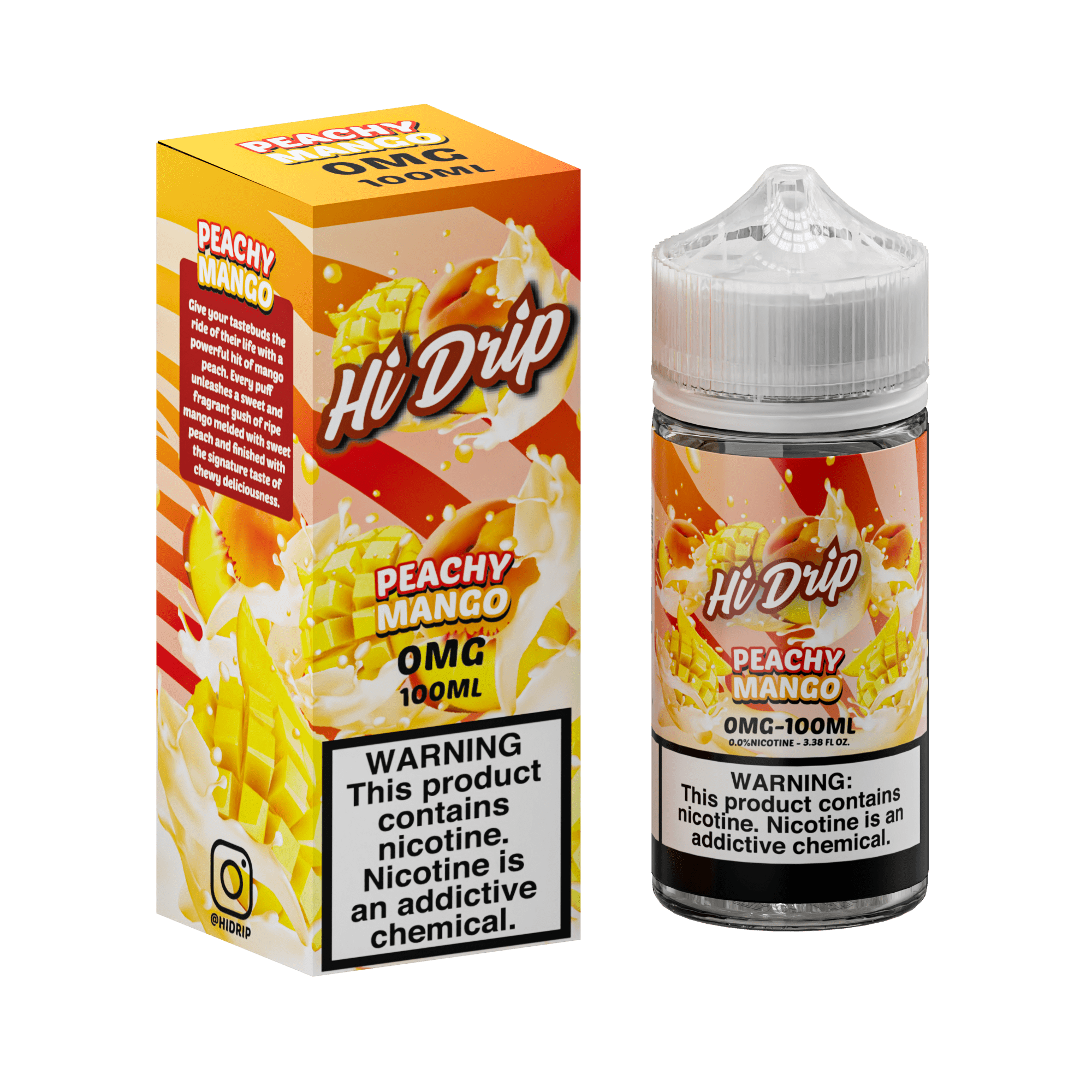 Hi-Drip Peachy Mango 100ml Vape Juice