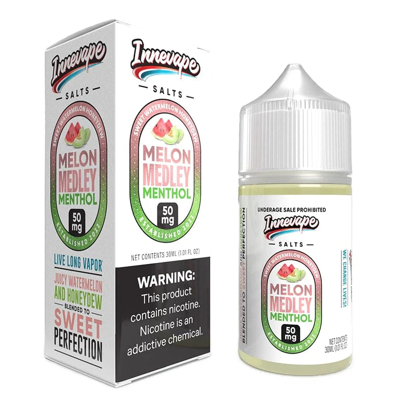 Innevape Melon Medley Menthol Nic Salt Vape Juice 30ml