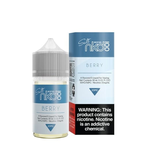 NKD 100 Salt Menthol Berry 30ml Nic Salt Vape Juice (Previously Very Cool)