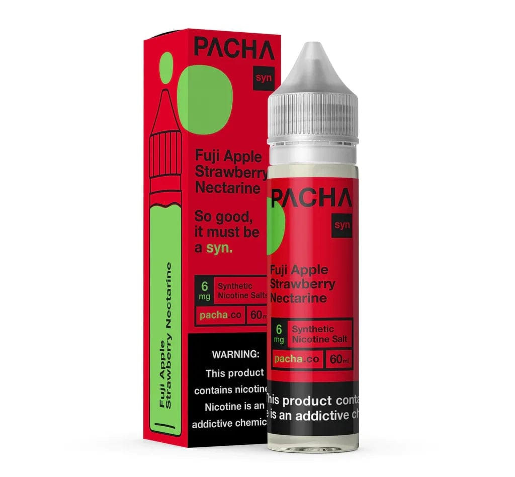 Pachamama Fuji Apple Strawberry Nectarine 60ml Vape Juice