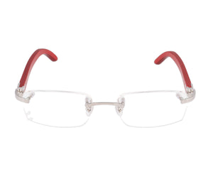 red wood cartier glasses