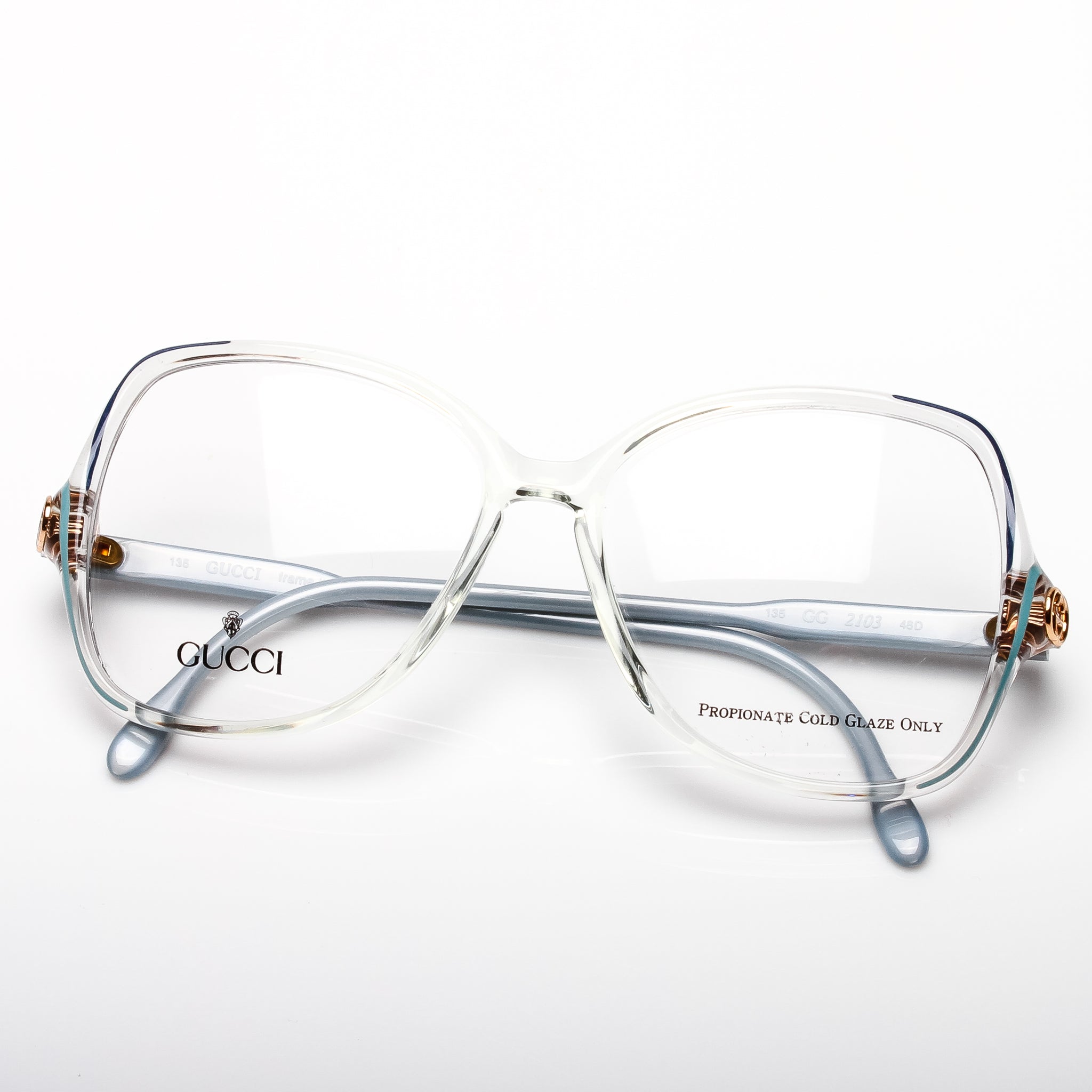 vintage gucci glasses frame
