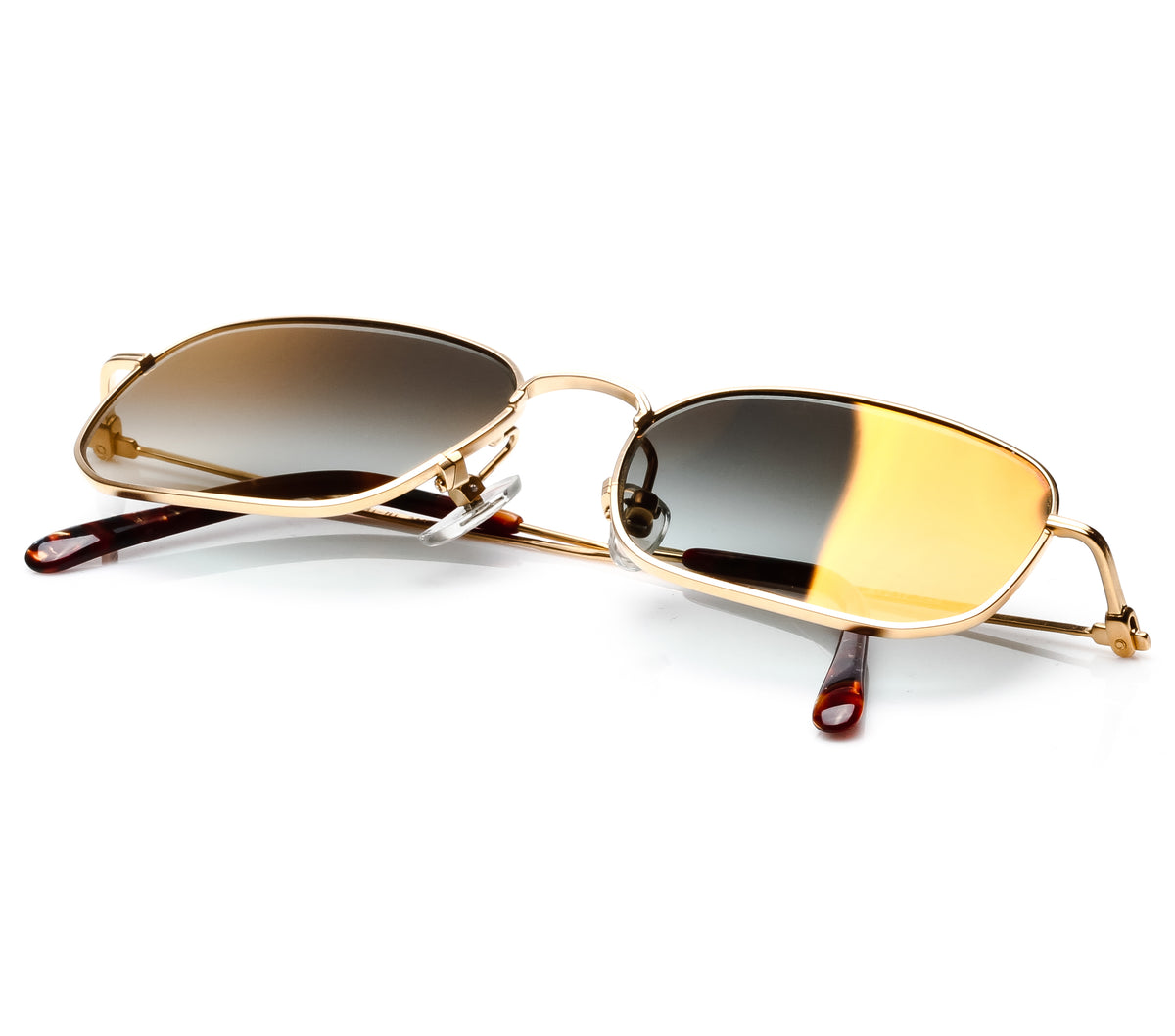 Paolo Gucci 7415 21K Gold Plated (Black Gradient Flash Gold)– Vintage ...