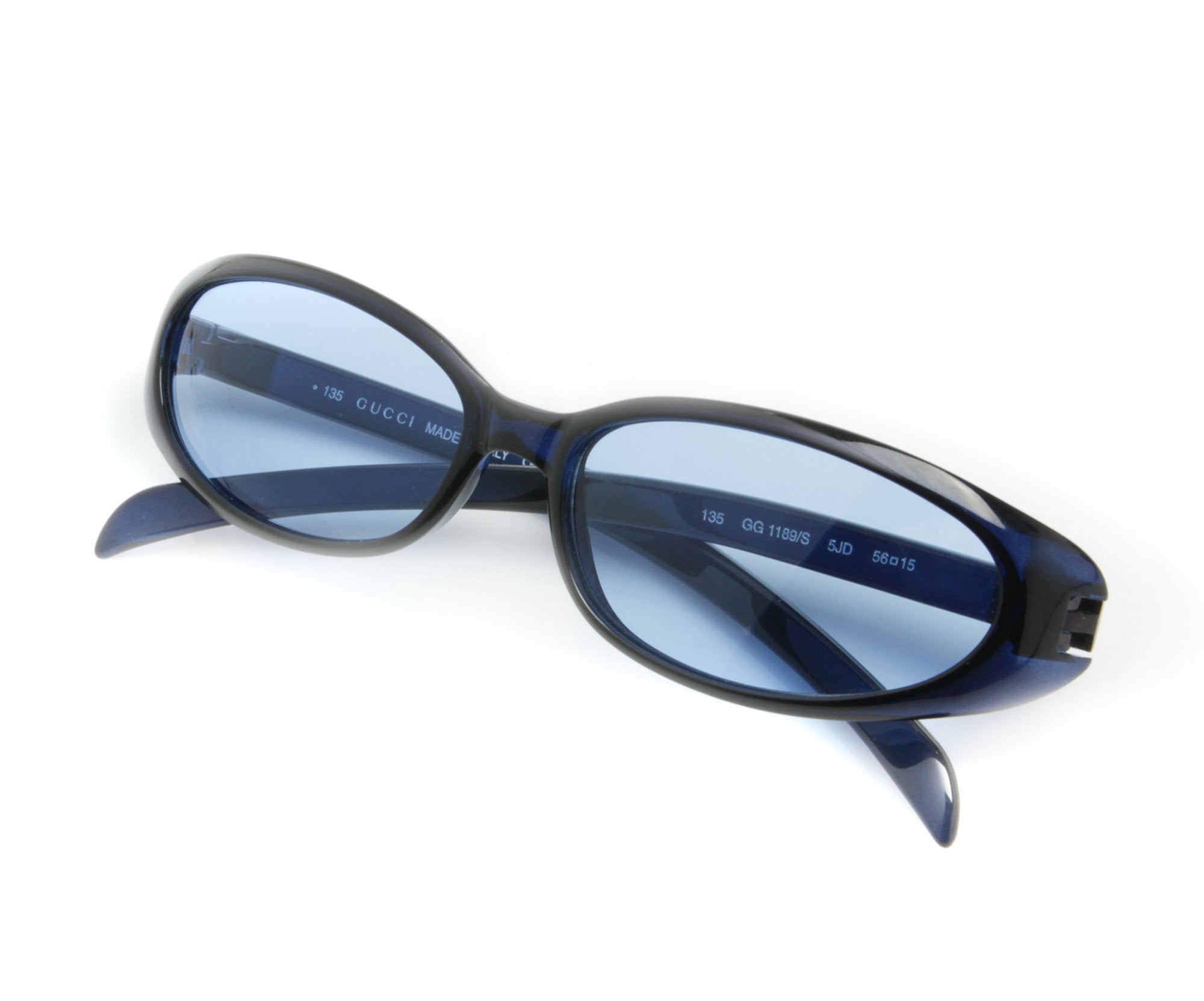 gucci glasses blue frame