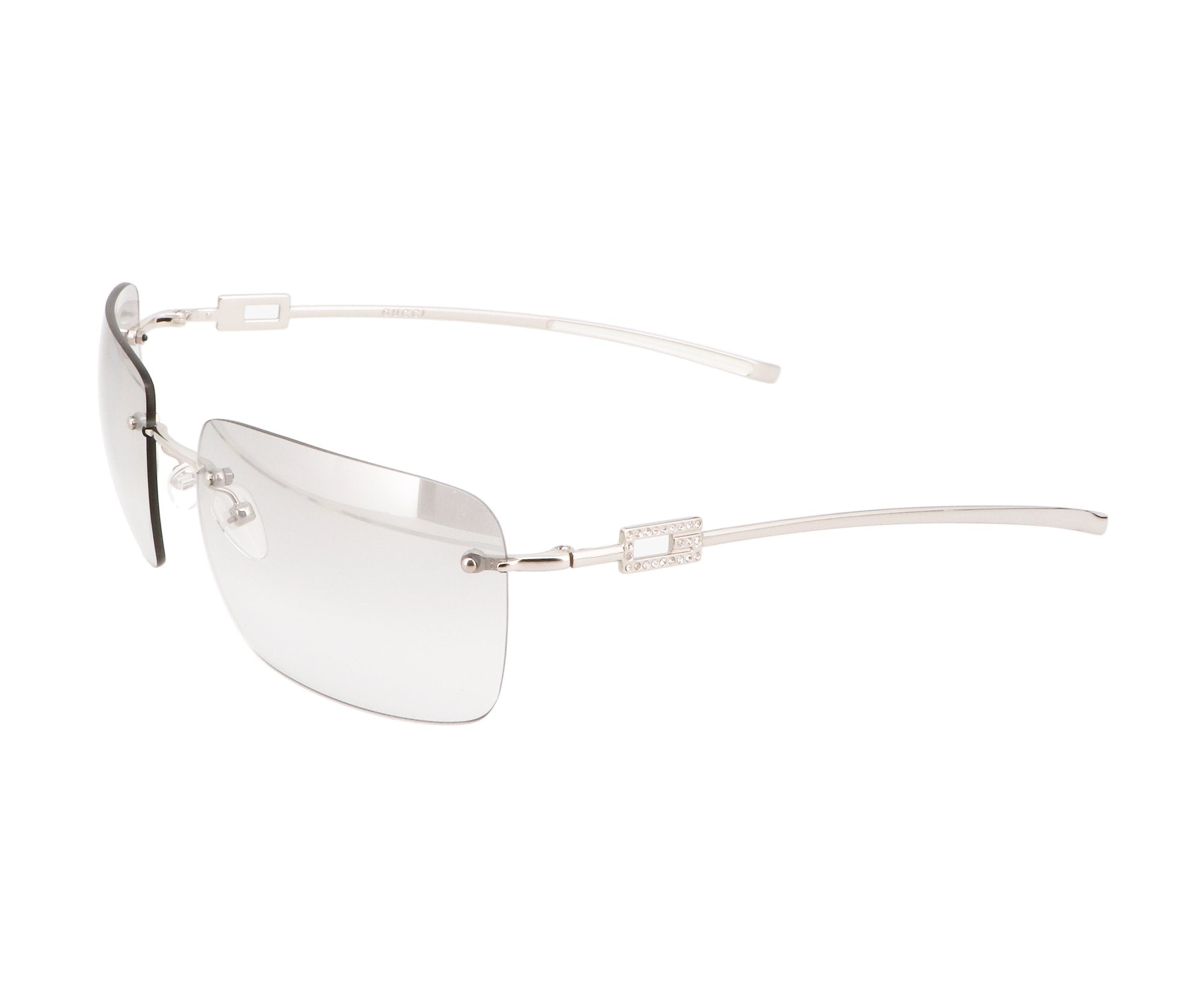 gucci rimless glasses mens