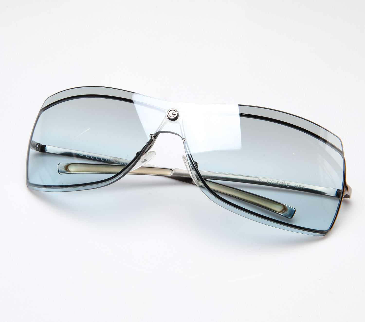 gucci silver glasses