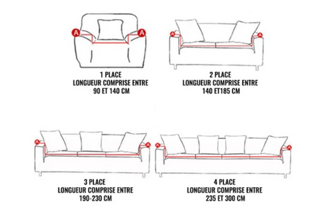 Sofa Clean Housse Extensible Canape Waterproof Moodshop