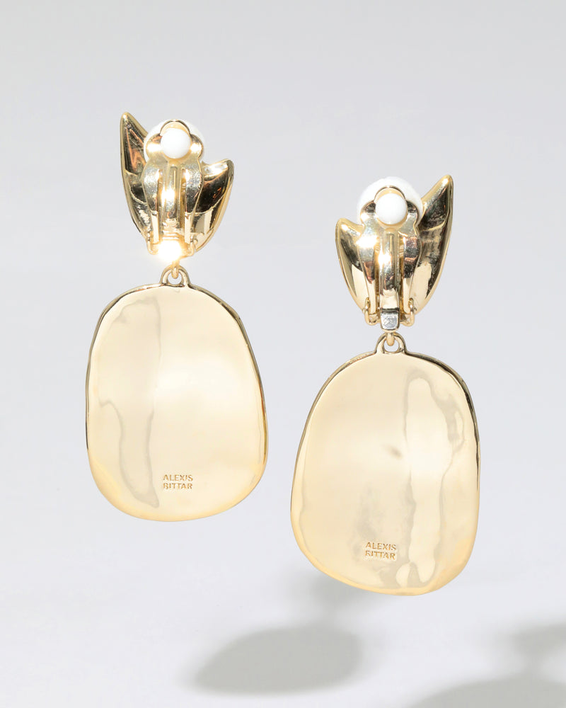 Chanel Vintage Faux Pearl&Crystal Clip-On Earrings,1984 buy for 550$ -  MANHATTAN'S BABE