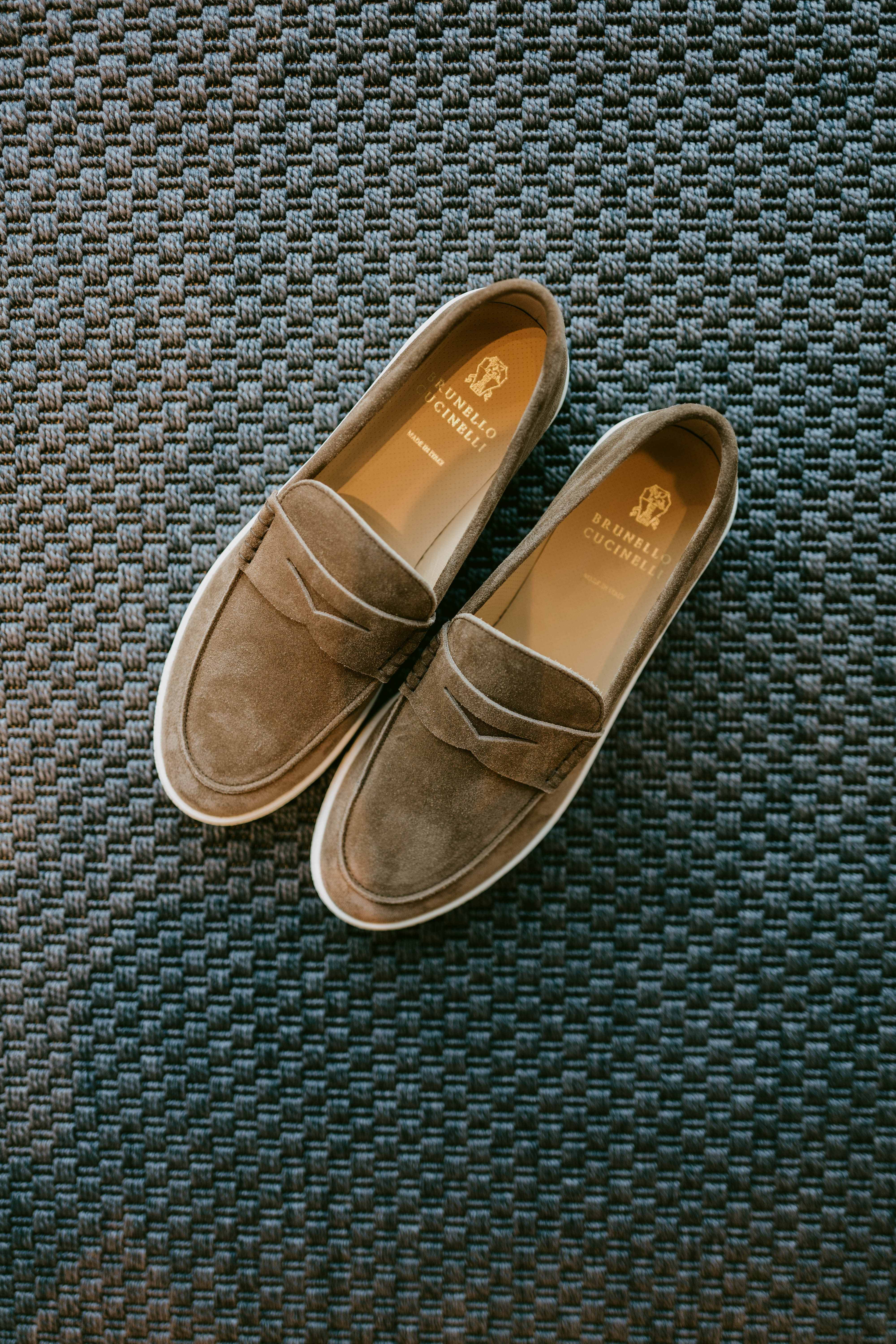 Suede Loafer Sneakers