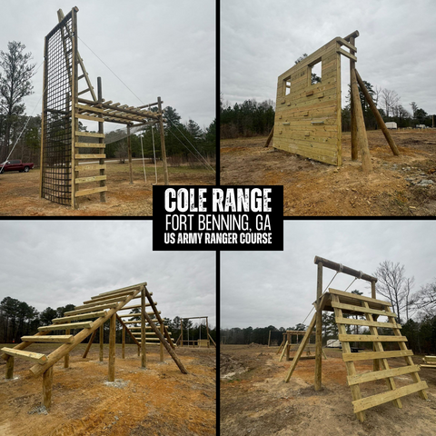 Cole Range obstacle course