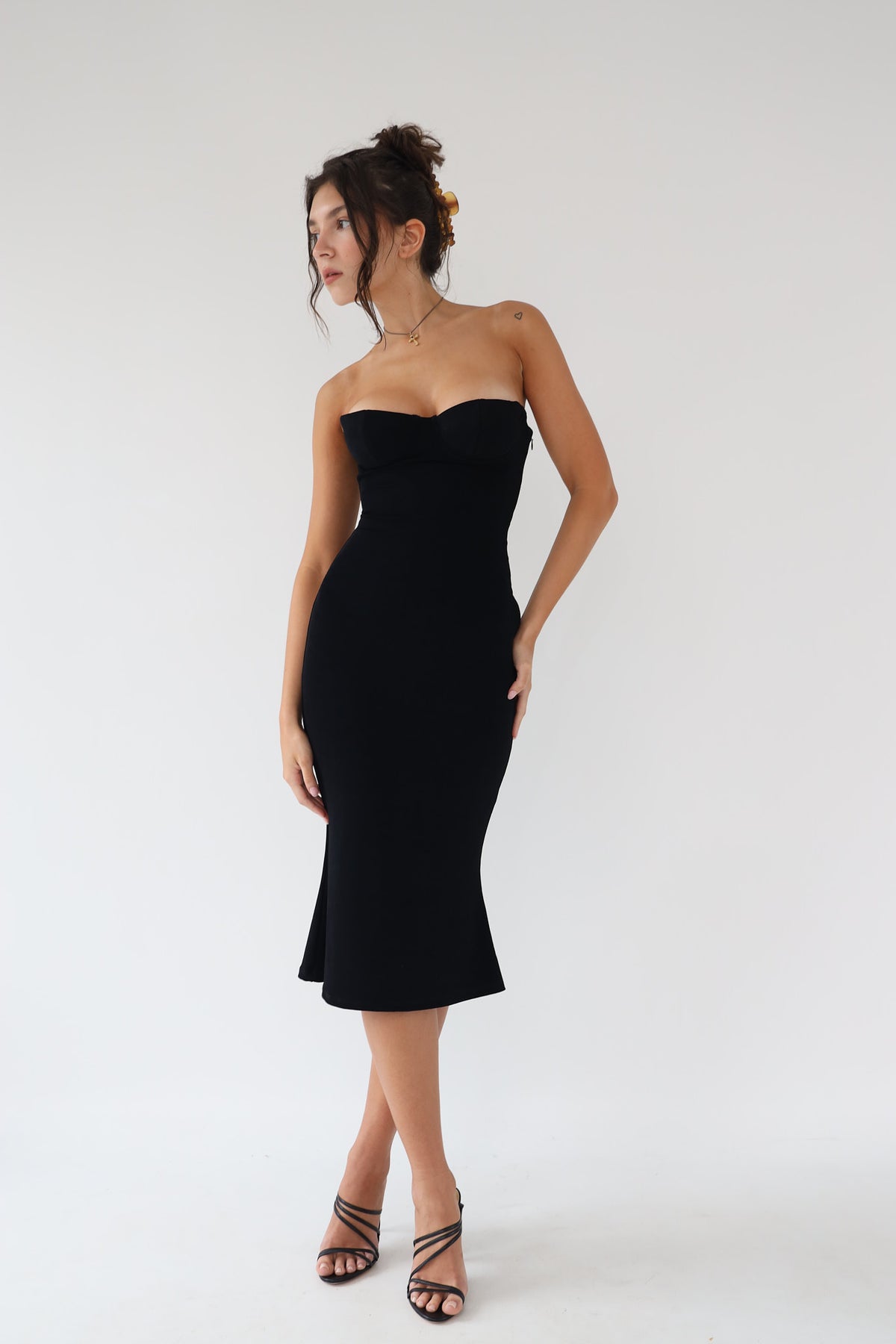 Supermodel Dress Black - Mirror Palais