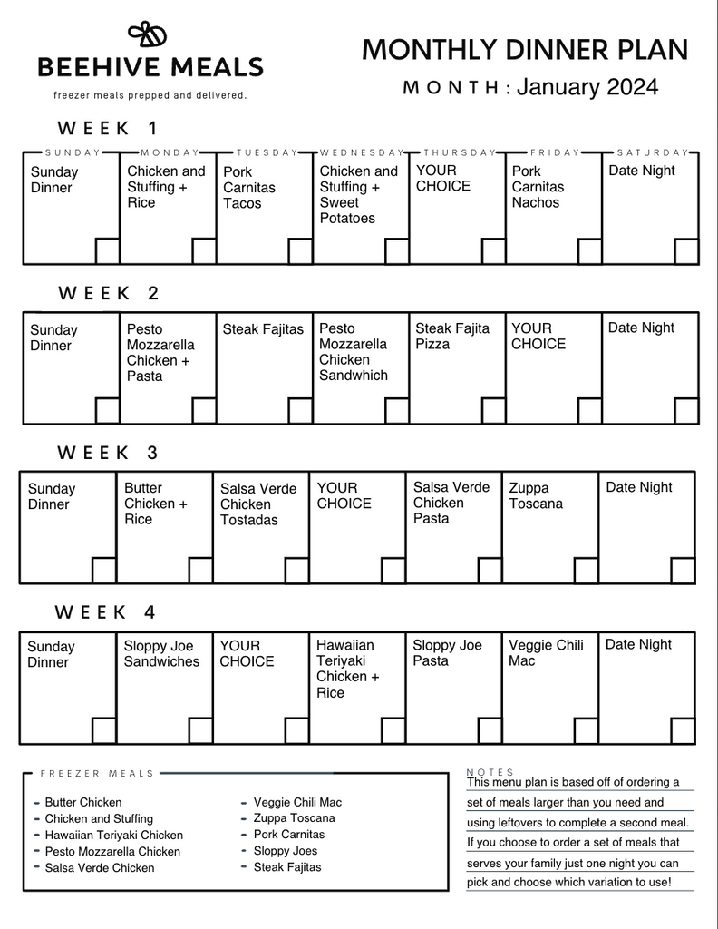 January 2024 Dinner Planning With Allyse Beehive Meals   Screen Shot 2023 12 28 At 1.16.59 PM 1024x1024 