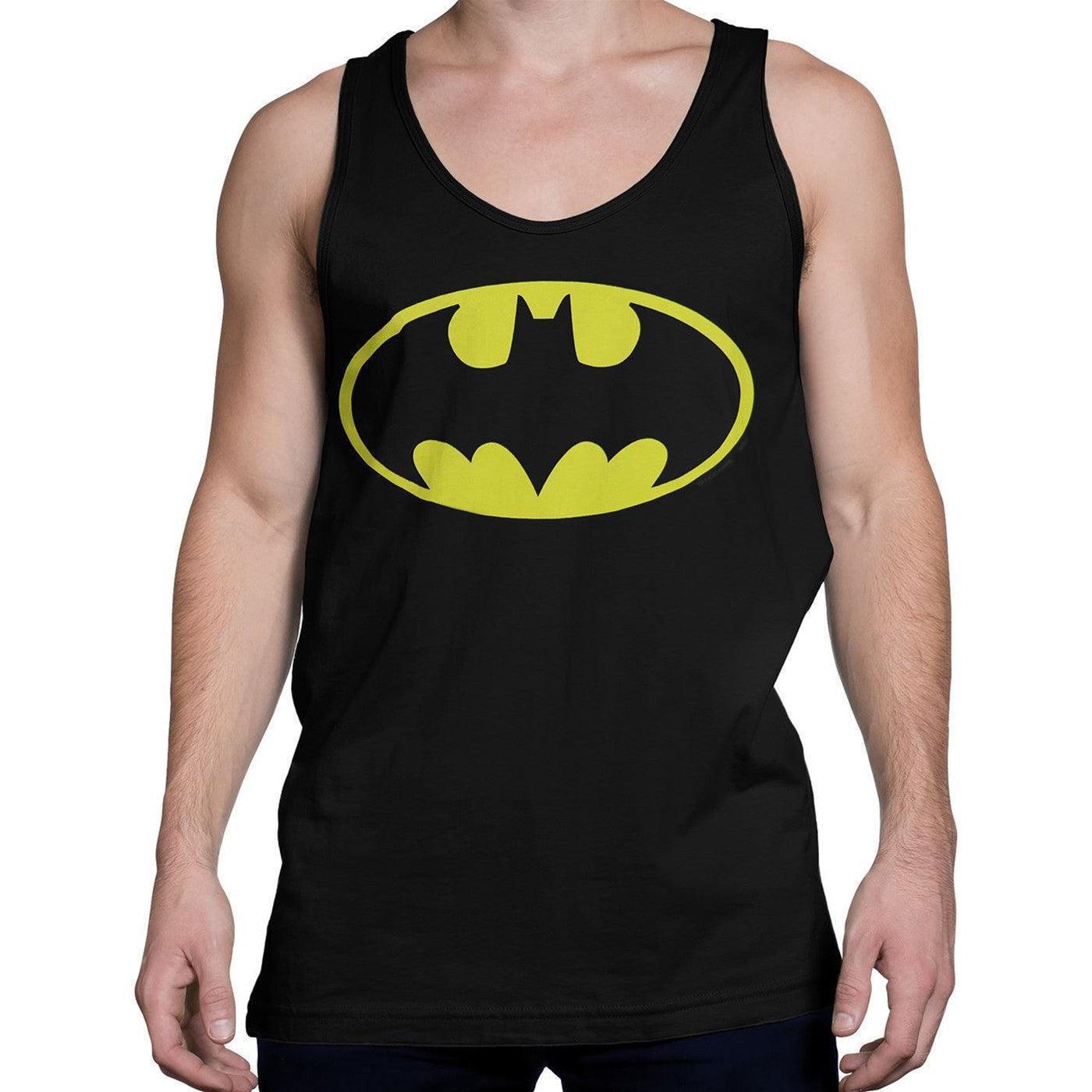 Batman Symbol Black Men's Tank Top