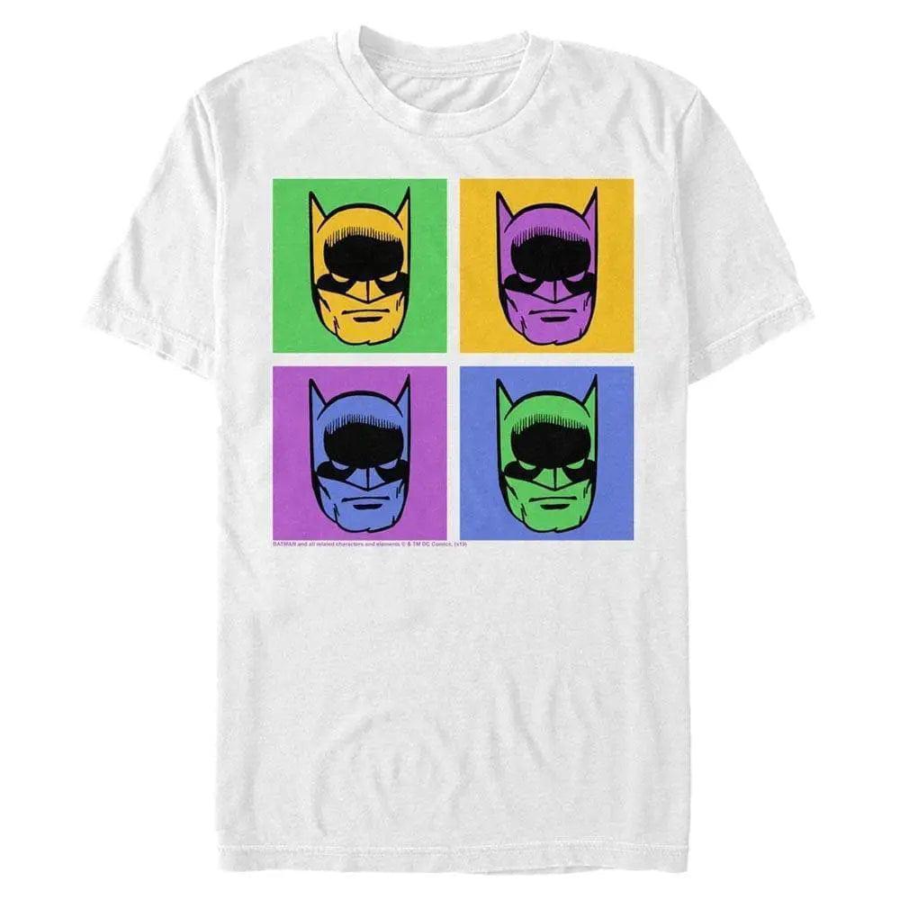 Pop-Art Batman - DC Comics: Batman White T-Shirt