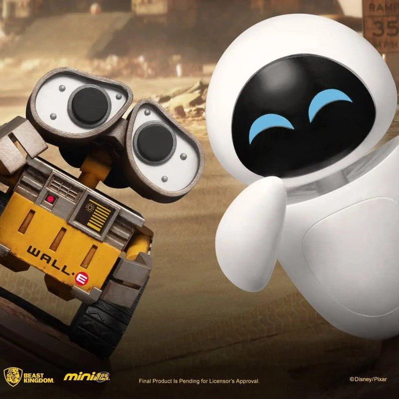 WALL-E & EVE Mini Egg Pixar Figure 2-Pack