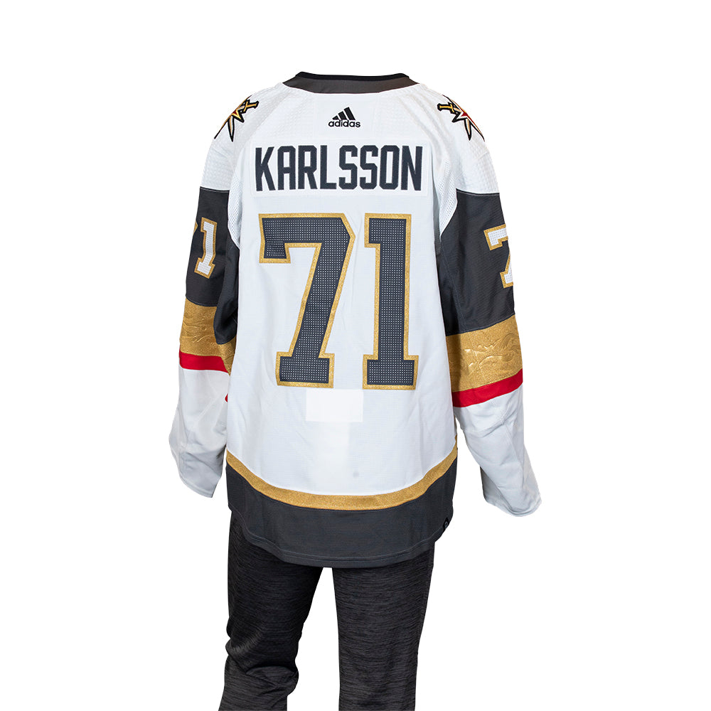 Karlsson's historic records jerseys