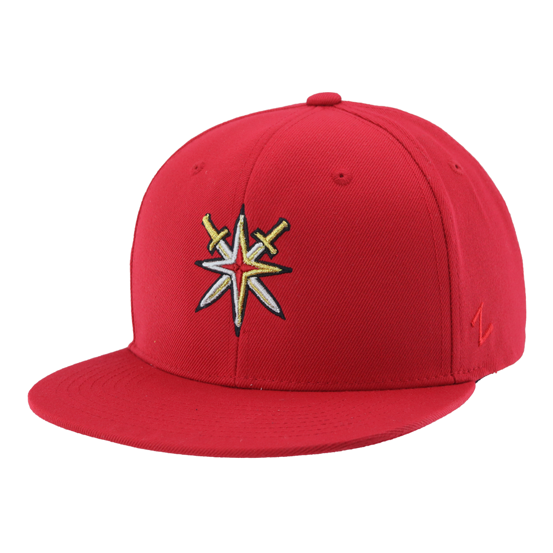Youth Vegas Golden Knights Red Third Jersey Snapback Hat