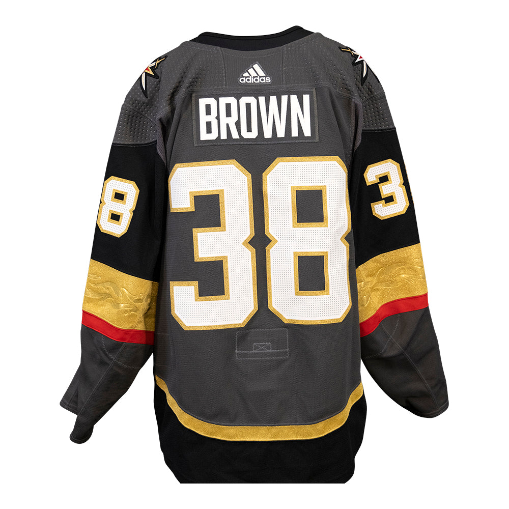 Men's Vegas Golden Knights Ryan Reaves Adidas Gold Authentic Jersey,  Size 42