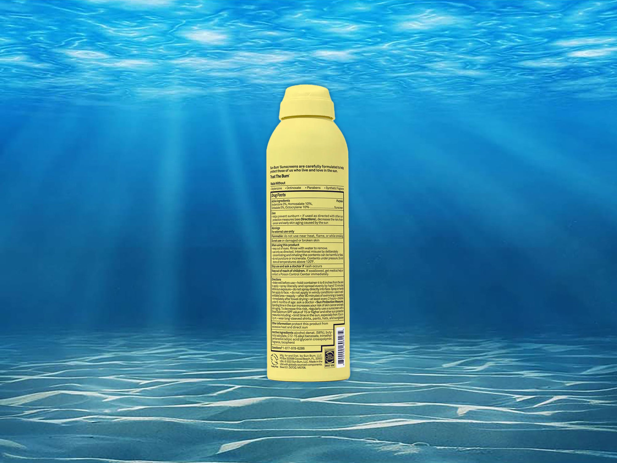 Sun Bum SPF70 Spray Sunscreen - Encinitas Surfboards