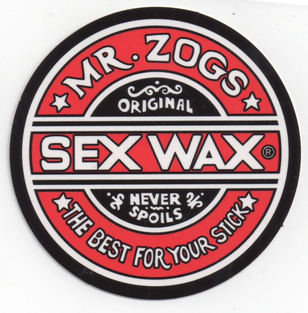 Sex Wax Sticker Solid Encinitas Surfboards 