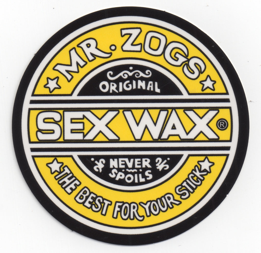 Sex Wax Sticker Solid Encinitas Surfboards 