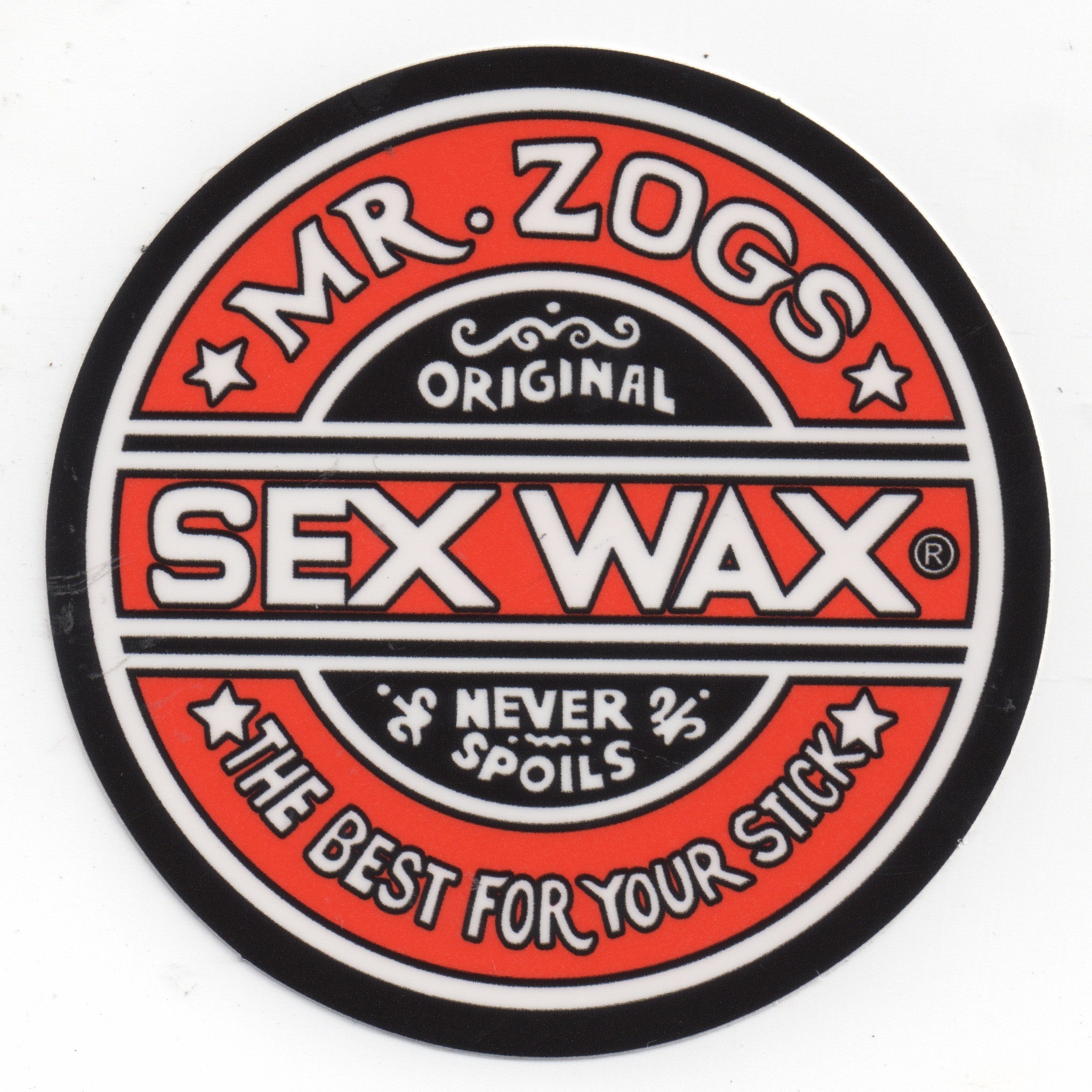 Sex Wax Sticker Solid Encinitas Surfboards