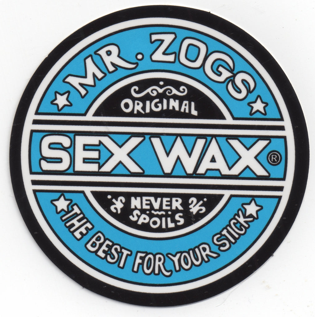 Sex Wax Sticker Solid Encinitas Surfboards 0474