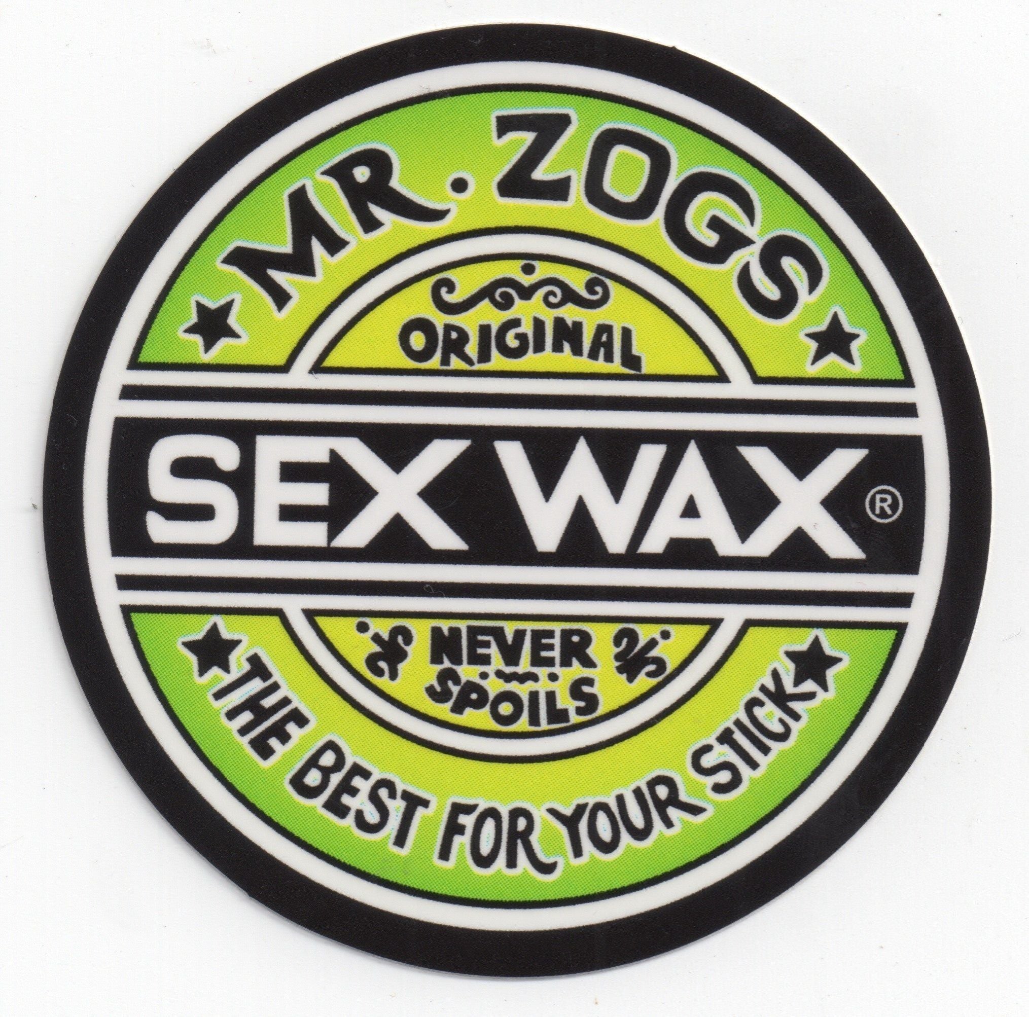 Sex Wax Sticker Fades Encinitas Surfboards 