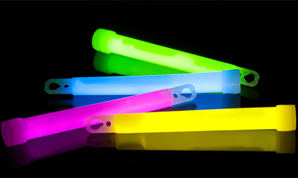 4 Colors of Glow Sticks