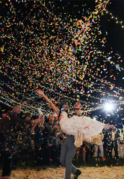 Confetti Wedding Exit