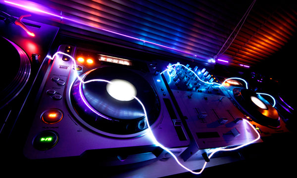 Glow Party DJ Setup