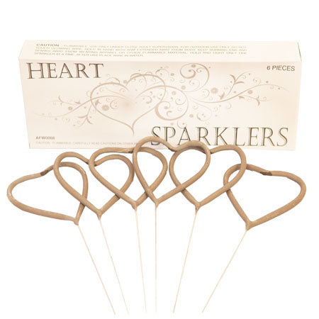 Valentines Day Heart Sparklers