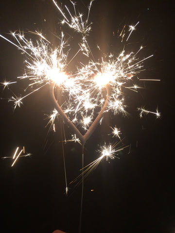 heart shaped sparklers