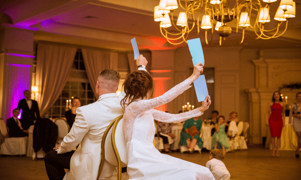 Keep it Fun during your Wedding Reception by including trivia or ice breaker games