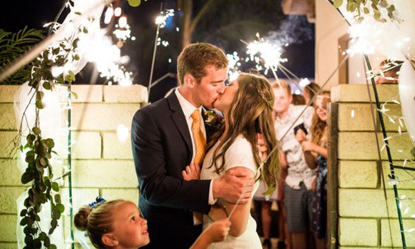 Ceremony wedding sparklers 