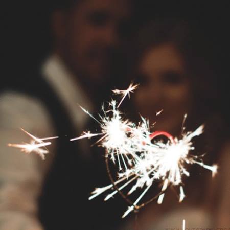 Let Love sparkle with a heart shaped sparkler for valentine's day