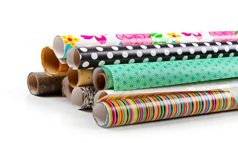 Wrapping paper for re wrapping cannons