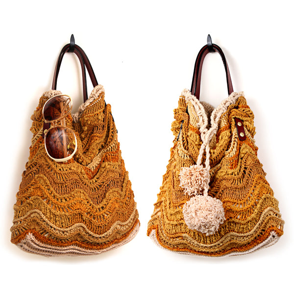 Handy Hobo Handbags to Knit & Crochet pattern from Stitch Diva Studios