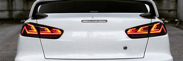 VLAND LED Tail Lights Mitsubishi Lancer EVO X 2008-2018
