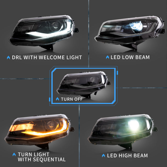 2016 camaro headlight bulb replacement