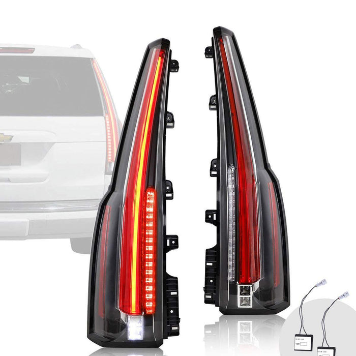 VLAND for Chevy Tahoe Suburban FULL LED Tail Lights ABS, PMMA, GLASSMa