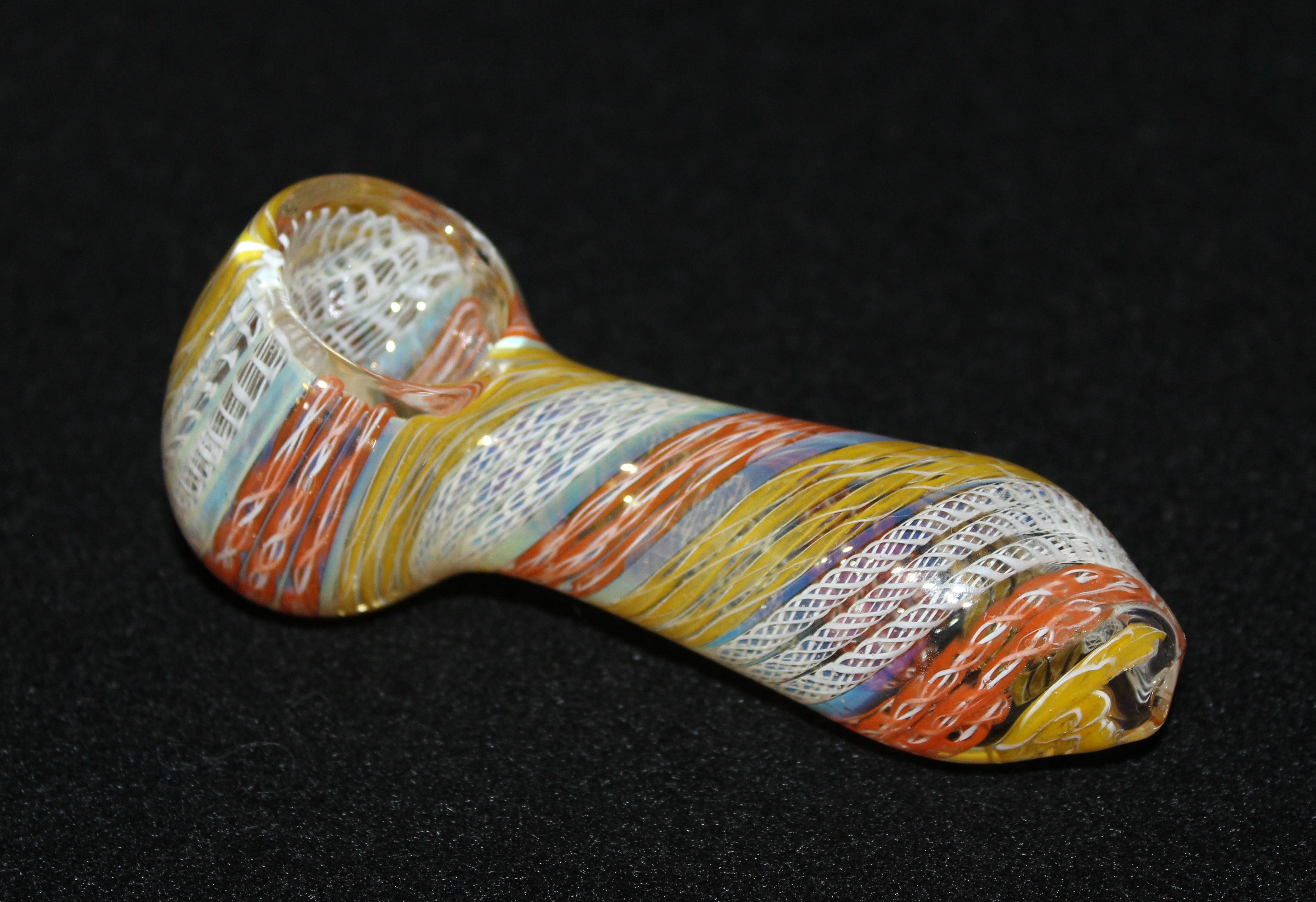 CRYSTAL DOUBLE RING Glass Pipe – The Hippie Momma Shop