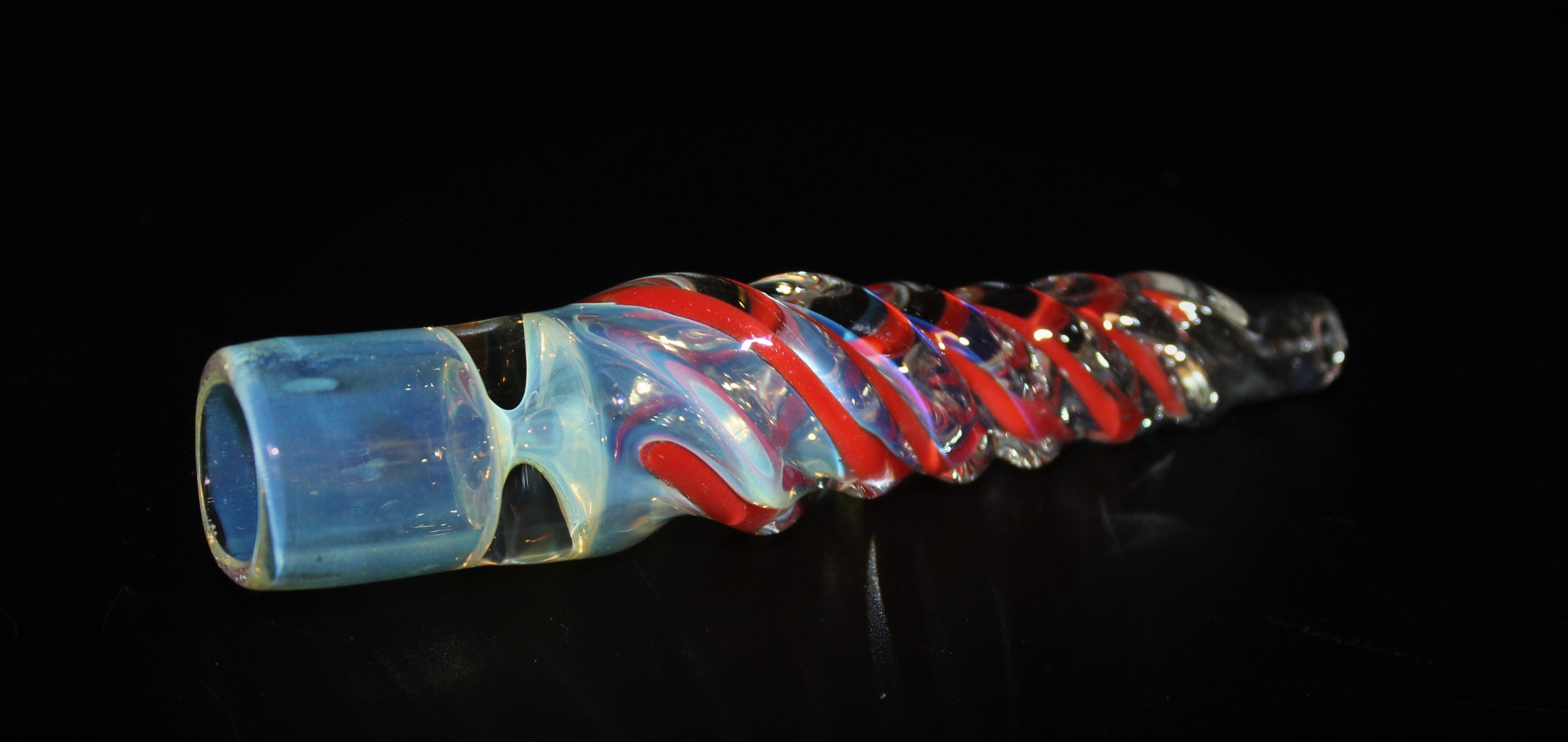 SPLASH ART Glass Chillum Tobacco Smoking One Hitter Pipe – The Hippie Momma  Shop