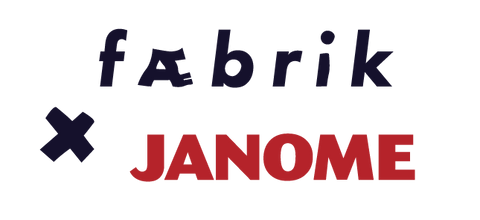 Logo Fæbrik x Janome