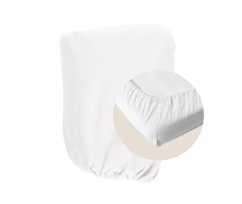 100% cotton fitted cot bed sheet