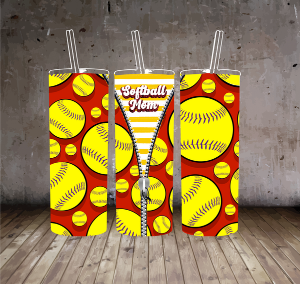 Baseball Mom Sublimation Tumbler Designs T3